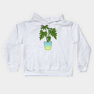 Philodendron Sangri La Color Kids Hoodie